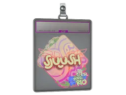 Sticker Slab | sjuush (Holo) | Rio 2022