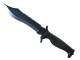 ★ StatTrak™ Bowie Knife | Blue Steel (Battle-Scarred)