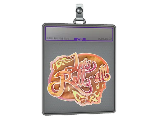 Sticker Slab | Let's Roll-oll (Holo)