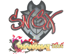 Sticker | Snax (Glitter) | Shanghai 2024