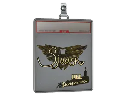 Sticker Slab | sjuush (Gold) | Stockholm 2021