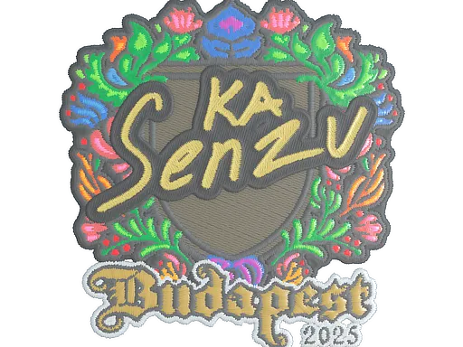 Sticker | Senzu (Embroidered) | Budapest 2025