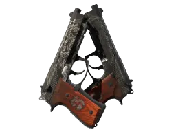 StatTrak™ Dual Berettas | Dualing Dragons (Factory New)
