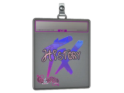 Sticker Slab | History (Holo) | Paris 2023