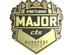 Sticker | StarLadder (Gold) | Budapest 2025