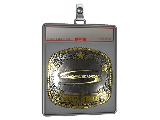 Sticker Slab | Complexity Gaming (Gold) | Austin 2025