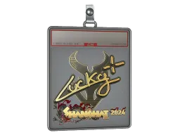 Sticker Slab | Lucky (Gold) | Shanghai 2024