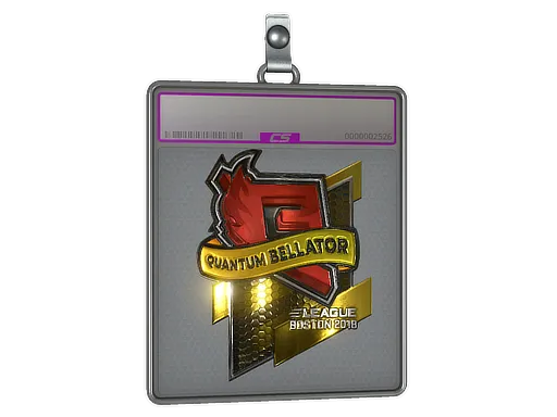 Sticker Slab | Quantum Bellator Fire (Foil) | Boston 2018