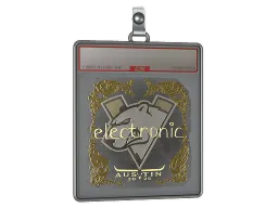 Sticker Slab | electronic (Gold) | Austin 2025