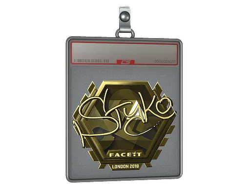 Sticker Slab | STYKO (Gold) | London 2018