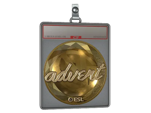Sticker Slab | advent (Gold) | Katowice 2019