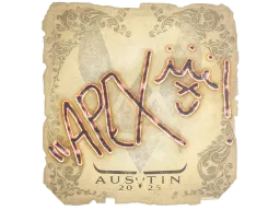 Sticker | apEX | Austin 2025