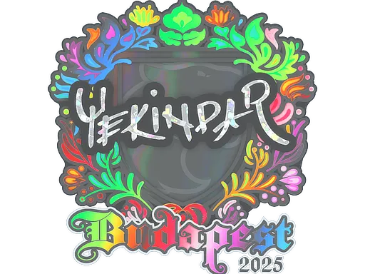 Sticker | YEKINDAR (Holo) | Budapest 2025