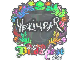 Sticker | YEKINDAR (Holo) | Budapest 2025