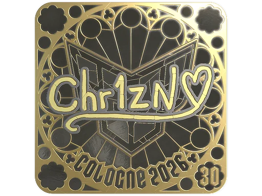 Sticker | Chr1zN (Gold, Ranked) | Cologne 2026