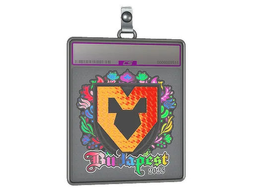 Sticker Slab | MOUZ (Holo) | Budapest 2025