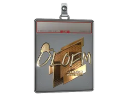 Sticker Slab | olofmeister (Gold) | Boston 2018
