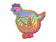 Sticker | Poorly Drawn Chicken skin
