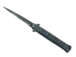 ★ StatTrak™ Stiletto Knife | Night Stripe (Battle-Scarred)