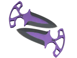 ★ StatTrak™ Shadow Daggers | Ultraviolet (Factory New)