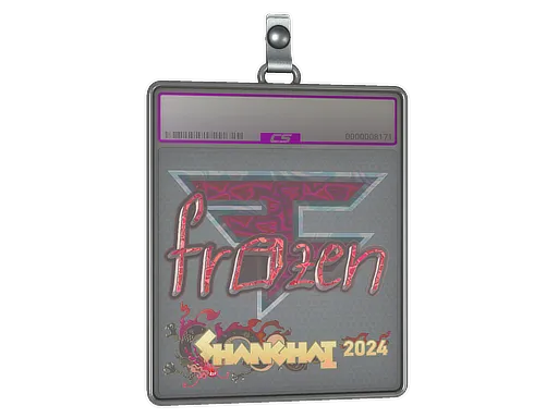 Sticker Slab | frozen (Holo) | Shanghai 2024