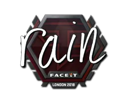 Sticker | rain | London 2018 CS2 skin