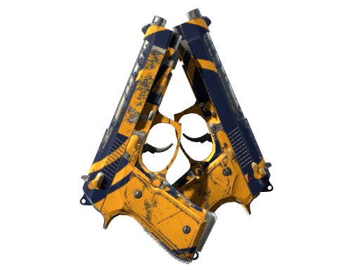 StatTrak™ Dual Berettas | Marina (Field-Tested)