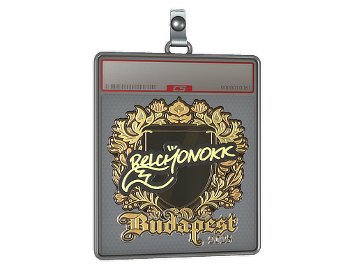 Sticker Slab | BELCHONOKK (Gold) | Budapest 2025