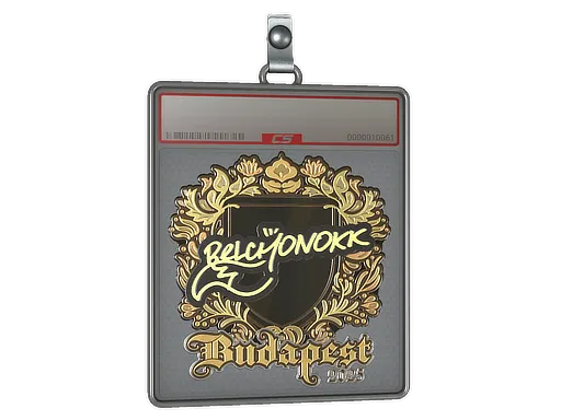 Sticker Slab | BELCHONOKK (Gold) | Budapest 2025