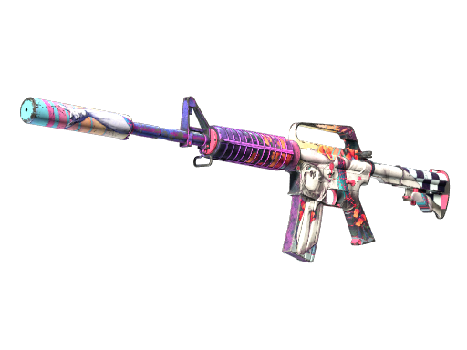 StatTrak™ M4A1-S | Vaporwave (Well-Worn)