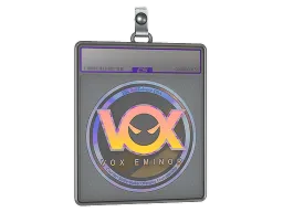 Sticker Slab | Vox Eminor (Holo) | Cologne 2014