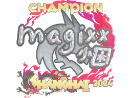 Sticker | magixx (Glitter, Champion) | Shanghai 2024