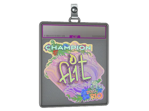 Sticker Slab | FL1T (Holo, Champion) | Rio 2022
