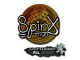 Sticker | Spinx (Glitter) | Antwerp 2022 CS2 skin