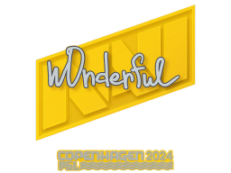 Sticker | w0nderful | Copenhagen 2024