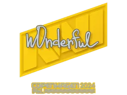 Sticker | w0nderful | Copenhagen 2024