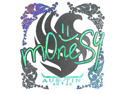 Sticker | m0NESY (Holo) | Austin 2025