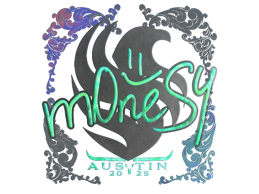 Sticker | m0NESY (Holo) | Austin 2025