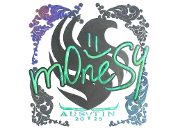 Sticker | m0NESY (Holo) | Austin 2025