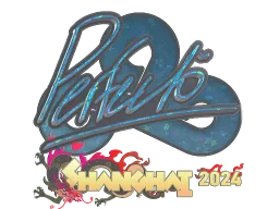 Sticker | Perfecto (Glitter) | Shanghai 2024