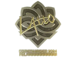 Sticker | latto (Gold) | Copenhagen 2024