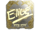 Sticker | EliGE (Gold) | Austin 2025