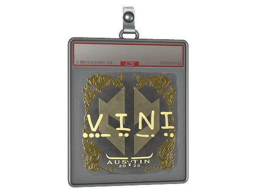 Sticker Slab | VINI (Gold) | Austin 2025