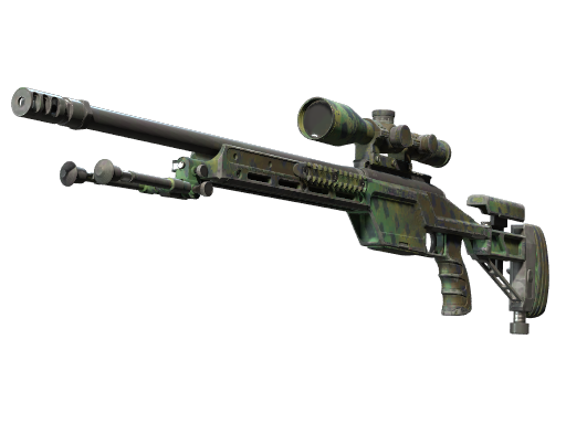 Souvenir SSG 08 | Jungle Dashed (Well-Worn)