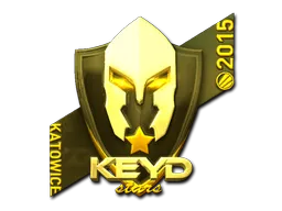 Sticker | Keyd Stars (Gold) | Katowice 2015