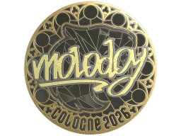 Sticker | molodoy (Gold) | Cologne 2026