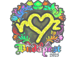 Sticker | ropz (Holo) | Budapest 2025