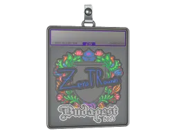 Sticker Slab | ztr (Embroidered) | Budapest 2025
