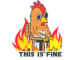 Sticker | This Is Fine (Chicken) skin