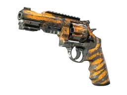 StatTrak™ R8 Revolver | Skull Crusher (Battle-Scarred)
